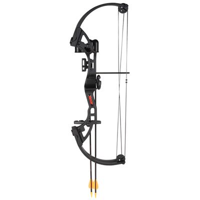 Bear Brave Bow Set Black 13.5-19 in. 15-25lbs. RH