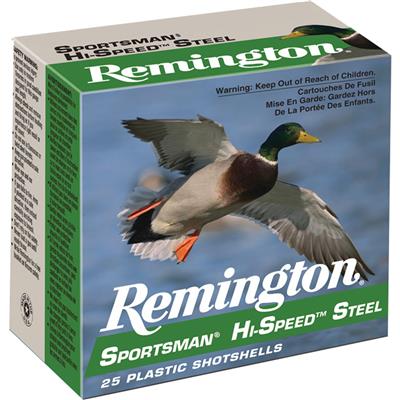 Remington Sportsman Hi-Speed Steel Loads 12 ga. 3 in. 1 1/4 oz. BB Shot 25 rd.