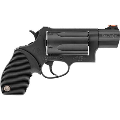 Taurus Judge Public Defender Revolver 45 Colt/410 Gauge Blued/Black Grip 2.5 in.