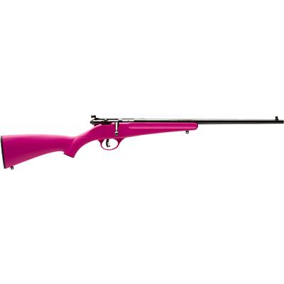 Savage Rascal Youth Rifle 22 LR Pink Synthetic 16.1 in. RH