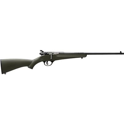 Savage Rascal Youth Rifle 22 LR Green Synthetic 16.1 in. RH