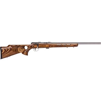 Savage Mark II BTVS Rifle 22 LR Natural Brown Wood Laminate 21 in. RH