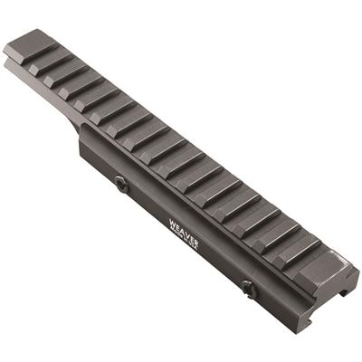 Weaver AR Flat Top Riser Rail Matte