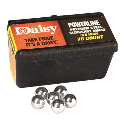 Daisy Slingshot Ammo Steel 3/8in. 75 ct.