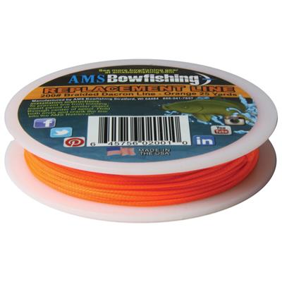 AMS Retriever Bowfishing Line Orange 200 lb. 25 yds.