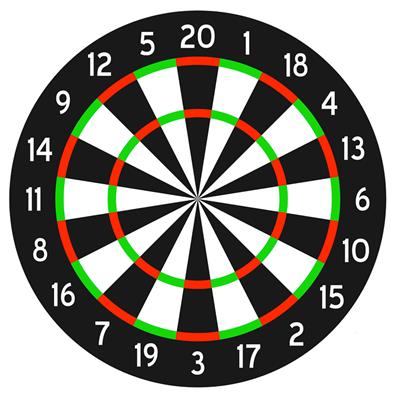 DuraMesh Archery Target Dartboard 25 in. x 32 in.