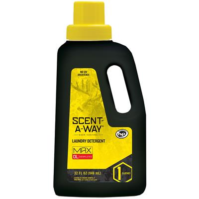 Scent-A-Way MAX Detergent Odorless 32 oz.