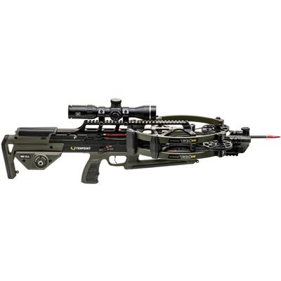 TenPoint TRX 26 Crossbow Package ACUslide MAXX Rangemaster 100 Scope Moss Green