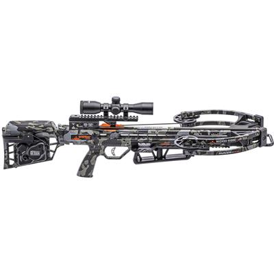 Wicked Ridge Invader M1 De-Cock Crossbow Package ACUdraw Pro View 400 Scope Peak Camo