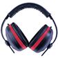 Radians Silencer Earmuff Black with Red Accent