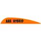 AAE Hybrid 23 Vanes Fire Orange 50 pk.