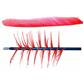 Trueflight Spiral Wrap Flu-Flu Feathers Red RW 100 pk.