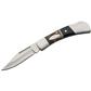 SZCO Dark Brownwood Folder Knife 3.5 in.