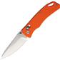 SZCO G10 Rolling Lock Stainless Folder Knife 4.25 in. Orange