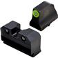 XS Sights R3D 2.0 Pistol Sights Green Glock Optic/Supp 17,19,22-24,26,27,31-36,38