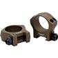 Warne Mountain Tech Scope Rings Burnt Bronze 30mm Low