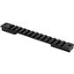 Warne Mountain Tech Tactical Rail Matte Black Remington Long Action