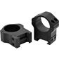 Warne Maxima Horizontal PA Scope Rings Matte Black 1 in. High