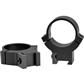 Warne Maxima Horizontal PA Rimfire Scope Rings 3/8 Dovetail Matte Black 1 in. High