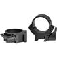 Warne Maxima Horizontal QD Rimfire Scope Rings 3/8 Dovetail Matte Black 1 in. Medium