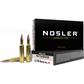 Nosler Match Grade Rifle Ammunition 6.5mmx284 Norma 140 gr. CC HPBT 20 rd.