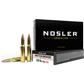 Nosler Match Grade Rifle Ammunition 308 Win. 168 gr. CC HPBT 20 rd.