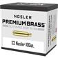 Nosler Custom Brass 22 Nosler 100 pk.