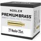 Nosler Custom Brass 27 Nosler 25 pk.