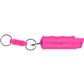 Sabre 3-in-1 Key Chain Pepper Spray Pink Hardcase with Quick Release Key Ring