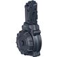 ProMag Polymer Drum Magazine Sig Sauer MPX 9mm Black 30 rd.