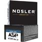 Nosler ASP Handgun Ammo 40 S&W 150 gr. HG JHP 20 rd.