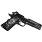 Fusion 1911 Reaction Police Edition Pistol 9mm 5 in. Black  10 rd.