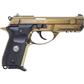 EAA Girsan MC14T Solution Tipup Pistol 380 ACP 3.8 in. Gold with Black Trim 13 rd.