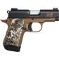 Kimber Mirco 9 Hero Pistol 9mm 3.1 in. Black and Tan with Flag 7 rd.