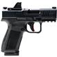 Canik Mete MC9 L Pistol  9mm 3.18 in . Black 17 Rd. With MeCanik MO1 Optic