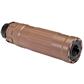 Dead Air Lazarus 6 Suppressor 6mm w/Xeno ADPT & DA129 1/2-28  3Prong FH FDE