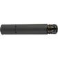 Dead Air Wolfman KMQD Suppressor Kit 9mm w/KeyMicro ADPT & KeyMicro 1/2-28 Brake Black