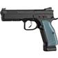 CZ Shadow 2 Optic Ready Pistol 9mm 4.89 in. Black/Blue Grips 19+1 rd.