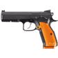 CZ Shadow 2 Optic Ready Pistol 9mm 4.89 in. Black/Orange Grips 19+1 rd.