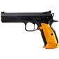 CZ TS 2 Orange Pistol 40 S&W 5.28 in. Black/Orange 17+1 rd.