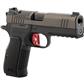 Dan Wesson DWX Compact Optic Ready Pistol 9mm 4 in. Black w/Rail 15+1 rd.