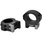 Warne Hyperlite Scope Rings Matte Black 1 in. Medium