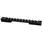 Warne Vapor Picatinny Rail Matte Black 20 MOA Remington 700 Short Action