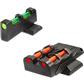 HIVIZ Interchangeable Handgun Front/Rear Sight Smith & Wesson M&P Pistols Green Red White Black