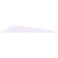 TAC Vanes Driver Vanes White 3.75 in. 100 pk.