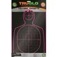 TruGlo TruSee Splatter Silhouette Target Pink 12x18 6 pk.