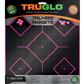 TruGlo TruSee Splatter 5-Diamond Target Pink 12x12 6 pk.