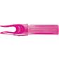 Black Eagle Standard Nock Flo. Pink 12 pk.