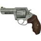 Charter Arms Professional V Revolver 357 Mag. Stainless Wood Grip Single 3 in. 6 rd.