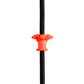 Bowmar Recurve Nose Button Orange 2 pc. Small/Large